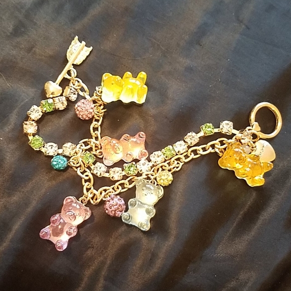 Betsey Johnson gummy bears pastel bracelet - Picture 2 of 4